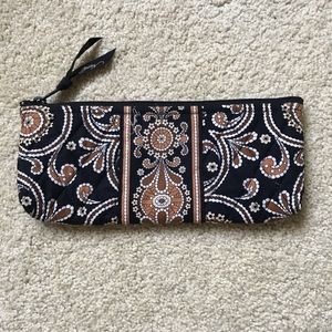 Vera Bradley Caffe Latte zipper pouch